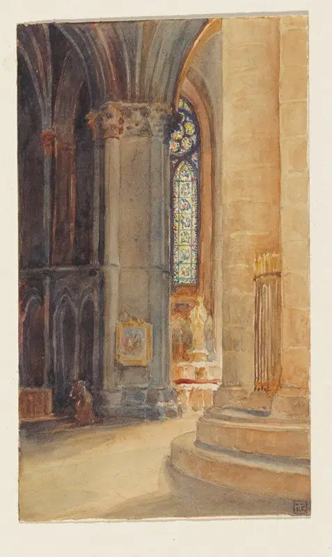 Cathedral Interior by Rhodes Robertson