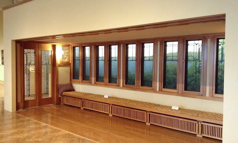 Frank Lloyd Wright Hallway by Architect: Frank Lloyd Wright