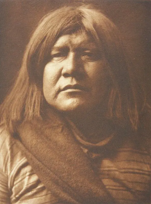 A Yuma by Edward S. Curtis