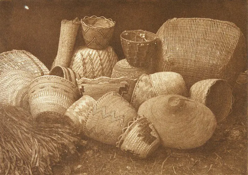 Quinault Handiwork by Edward S. Curtis