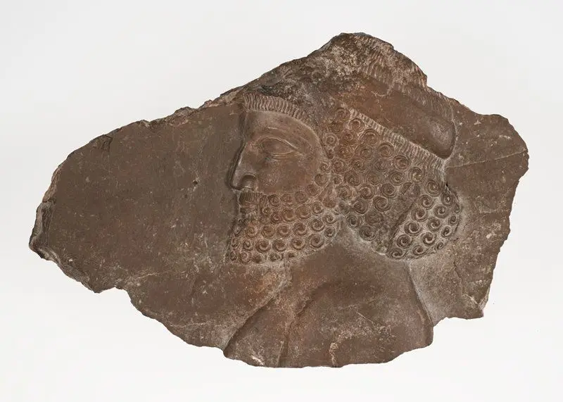 Relief-carved Fragment from Persepolis by Persia (Iran)