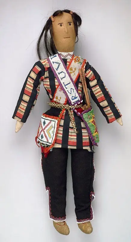 Doll by Anishinaabe (Ojibwe) artist
