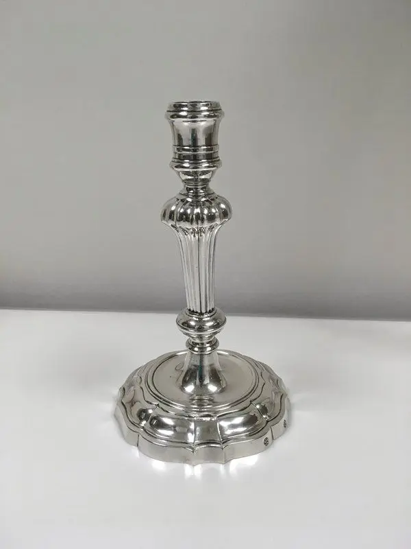 Candlestick, one of a pair by Italy (Venice)
