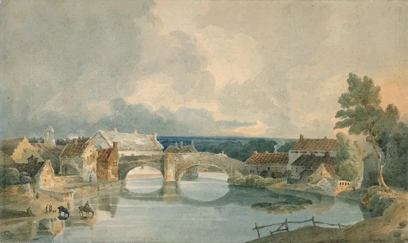 Morpeth Bridge by Thomas Girtin