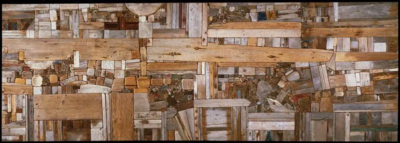 Collage IX: Landscape by George Morrison