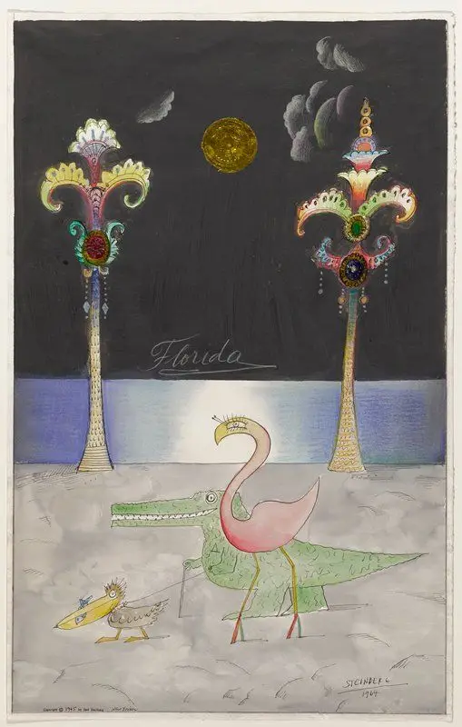 Florida by Saul Steinberg