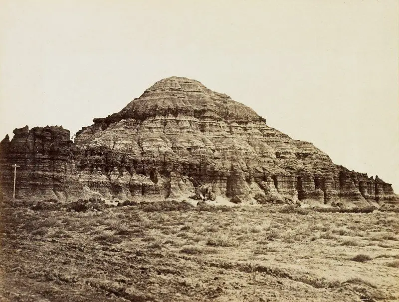 Church Buttes, Near Fort Bridger, Wyoming Territory by Andrew Joseph Russell
