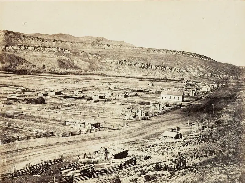 Coalville, Weber Valley, Utah by Andrew Joseph Russell