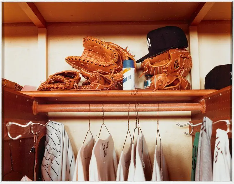 Sparky Lyle's Locker, Fort Lauderdale, Yankee Stadium, Fort Lauderdale, Florida by Stephen Shore