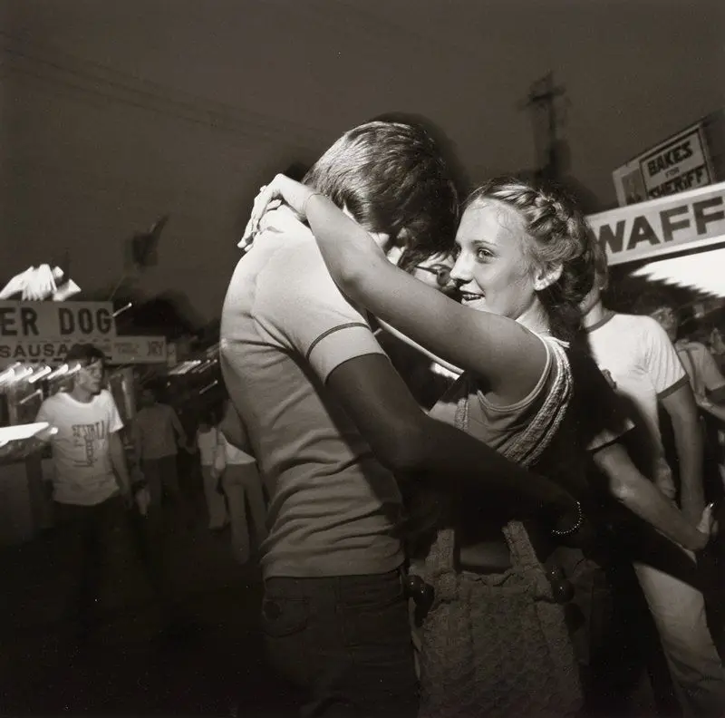 Teen Couple, Allentown Fair by Larry Fink
