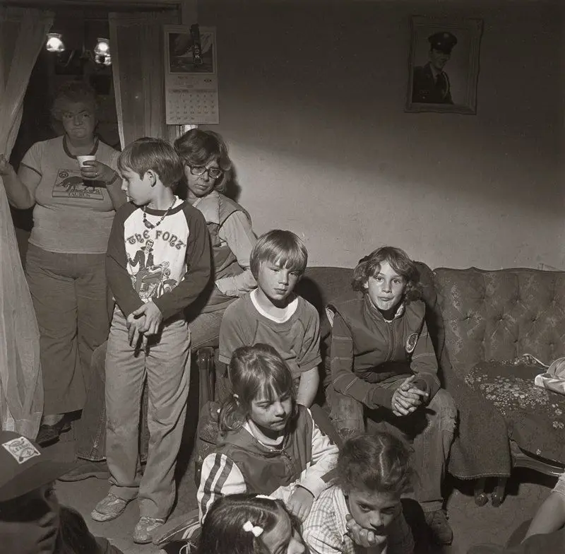 Eleventh Birthday Party at the Sabatine's, Martins Creek, Pennsylvania by Larry Fink