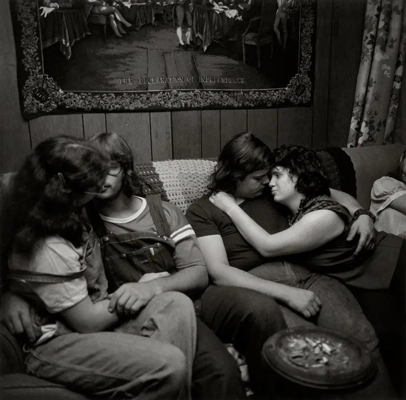 Declaration of Independence, Martins Creek, Pennsylvania by Larry Fink