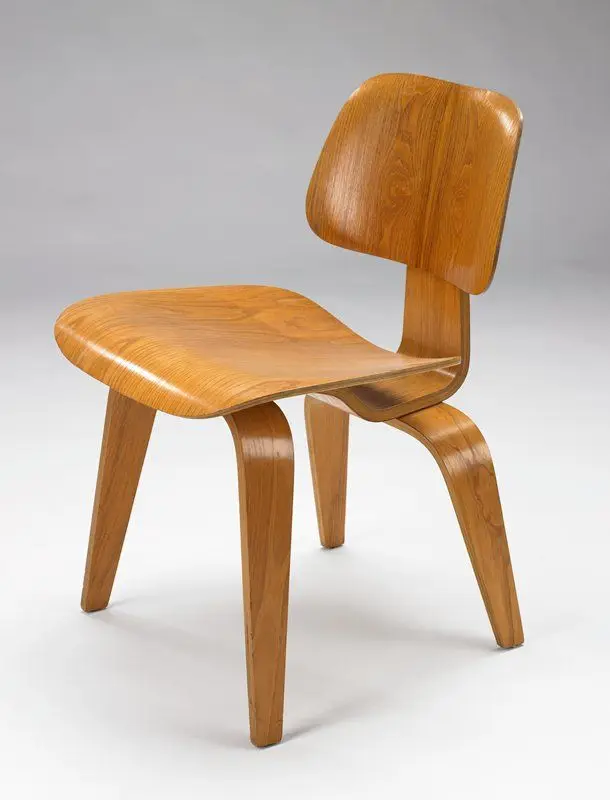 DCW chair (Dining Chair Wood) by Designer: Charles Eames