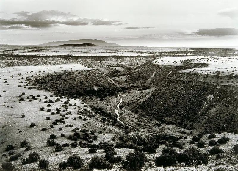 Santa Fe River Gorge from Cerro Seguro by William Clift