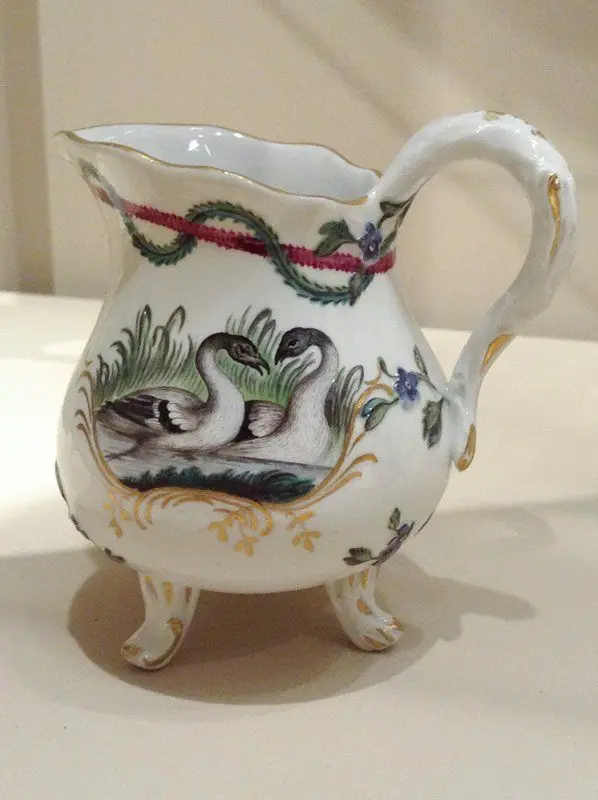 Milk Jug from Solitaire Set by Höchst Porcelain Factory