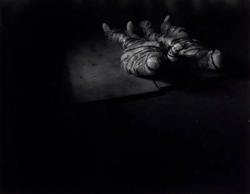 Wrapped Figures, George Segal's Studio, New Jersey by Arnold Newman