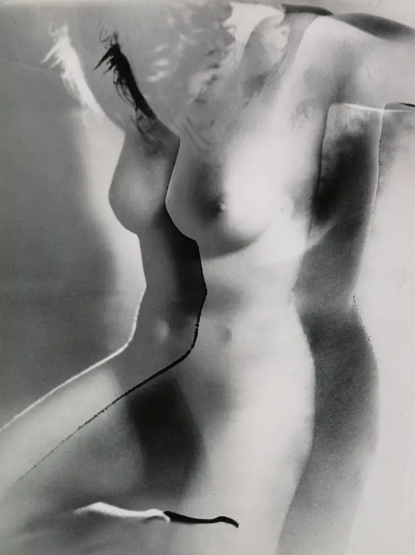 Nude Double Profile [Akt Komposition] by Heinz Hajek-Halke