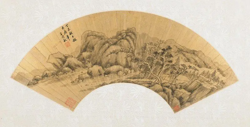 Landscape by Wang Shimin