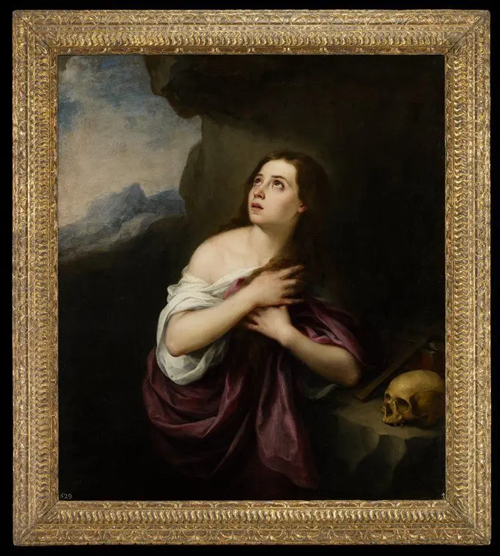 Penitent Magdelene by Bartolomé Esteban Murillo