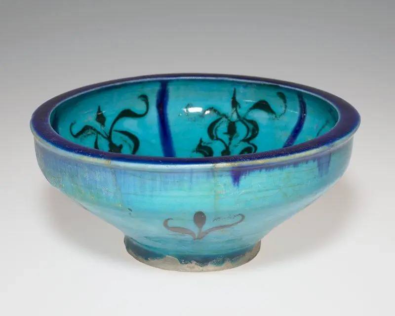 Bowl with ‘Willow Tendril’ designs by Persia (Iran)