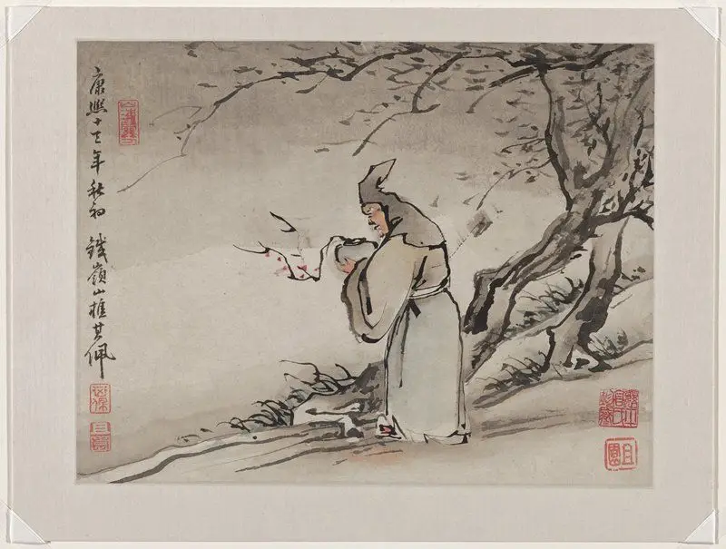 Finger Painting, from an album of ten by Gao Qipei