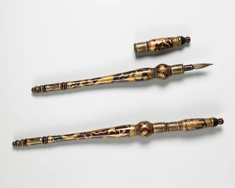 Lacquer Brush, one of a pair by China