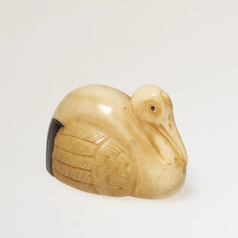 Netsuke [Pelican] by Japan
