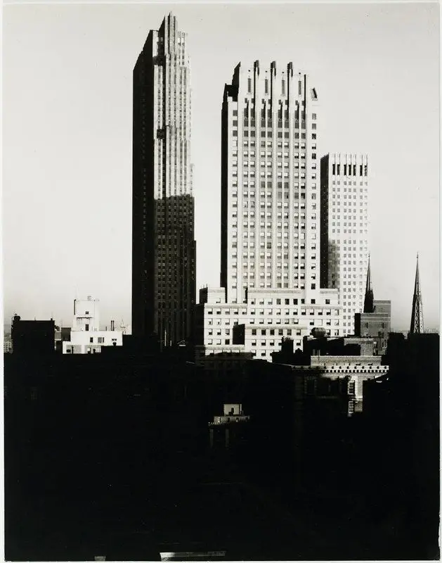 From the Shelton, West by Alfred Stieglitz