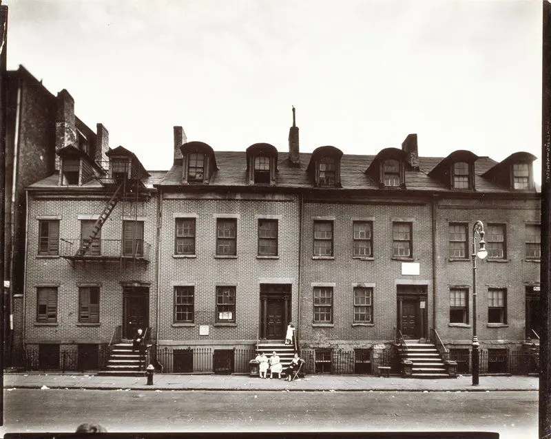 Cherry Street, New York City by Berenice Abbott