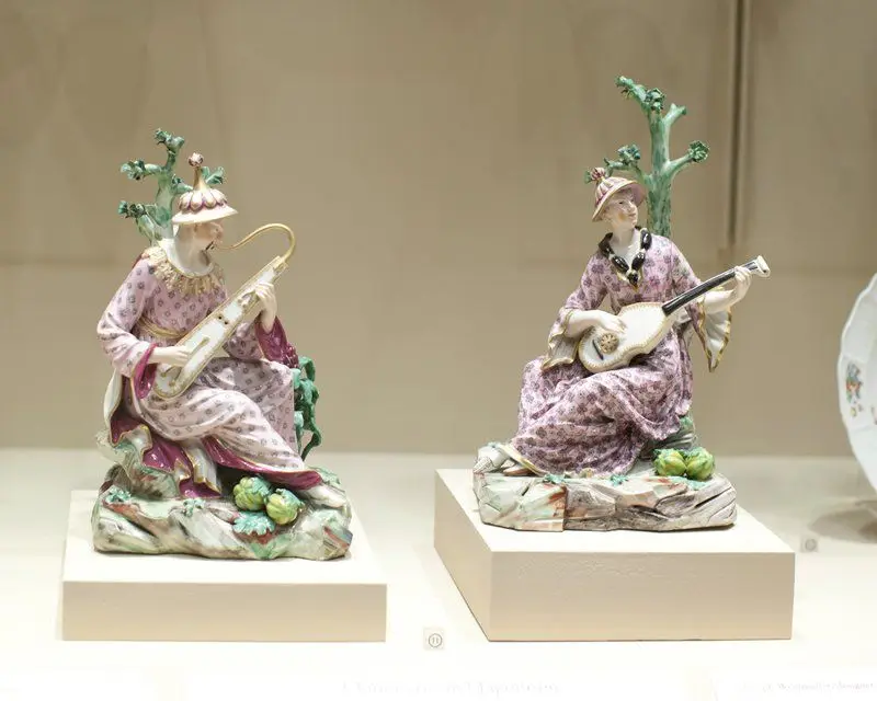 Chinese musician, one of a pair by Joseph Weinmuller