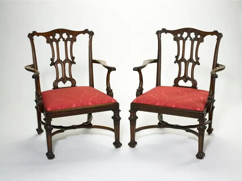 Armchair, one of a pair by England