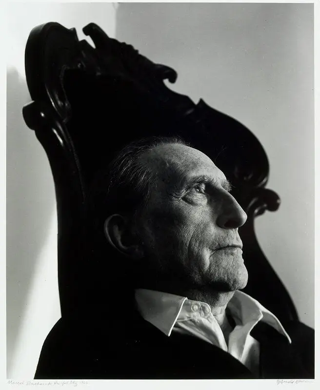 Marcel Duchamp, New York City by Arnold Newman