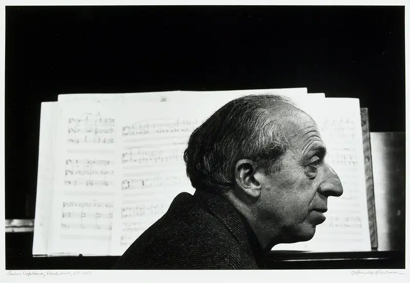 Aaron Copland, Peekskill, N.Y. by Arnold Newman
