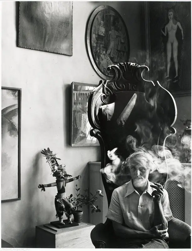 Max Ernst, New York City by Arnold Newman