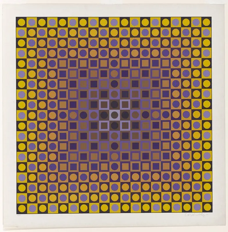 Permutations by Victor Vasarely