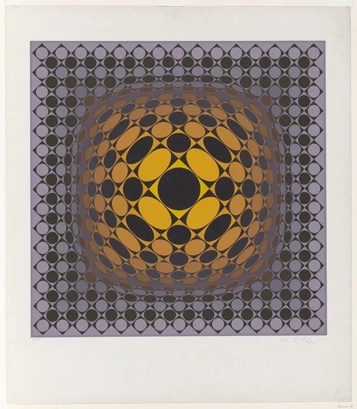 Vega-Sakk by Victor Vasarely