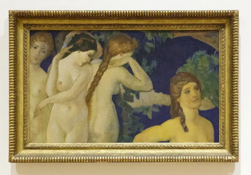 Clasp of Gold by Arthur B. Davies