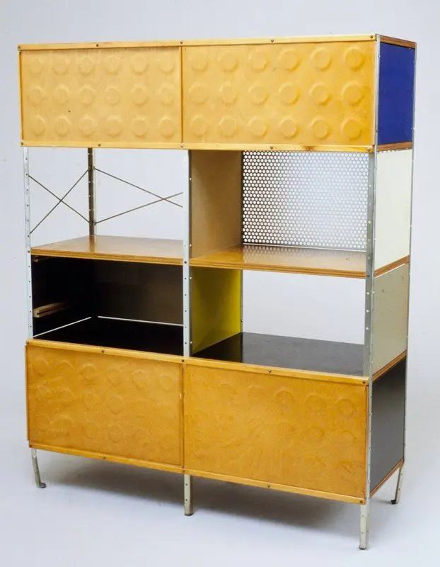 ESU room divider (Eames Storage Unit) by Designer: Charles Eames