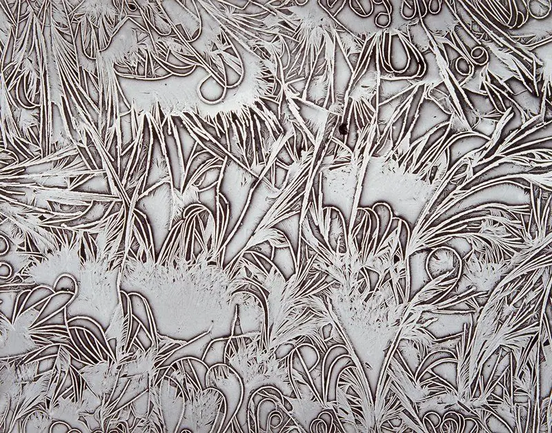 Sodium Sulfite Crystals by Ansel Adams