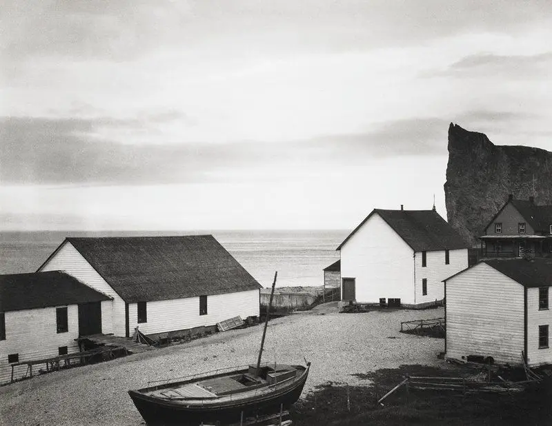 Percé Village, Gaspé, Quebec, Canada by Paul Strand