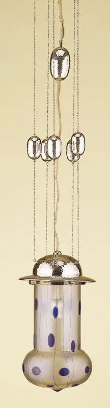 Chandelier by Designer: Attributed to Koloman Moser