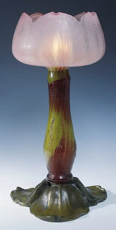 Corolla lamp by Designer: Émile Gallé