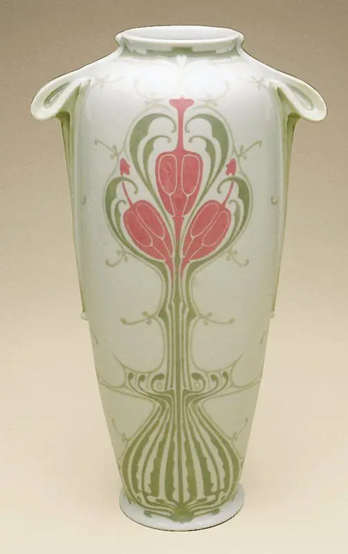 Vase by Designer: Edward Colonna