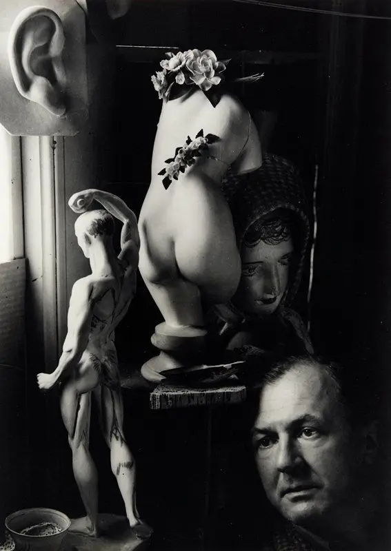 George Grosz, Bayside, Long Island by Arnold Newman