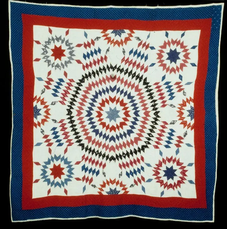 Star quilt by United States