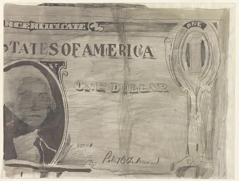 One Dollar Bill by Andy Warhol