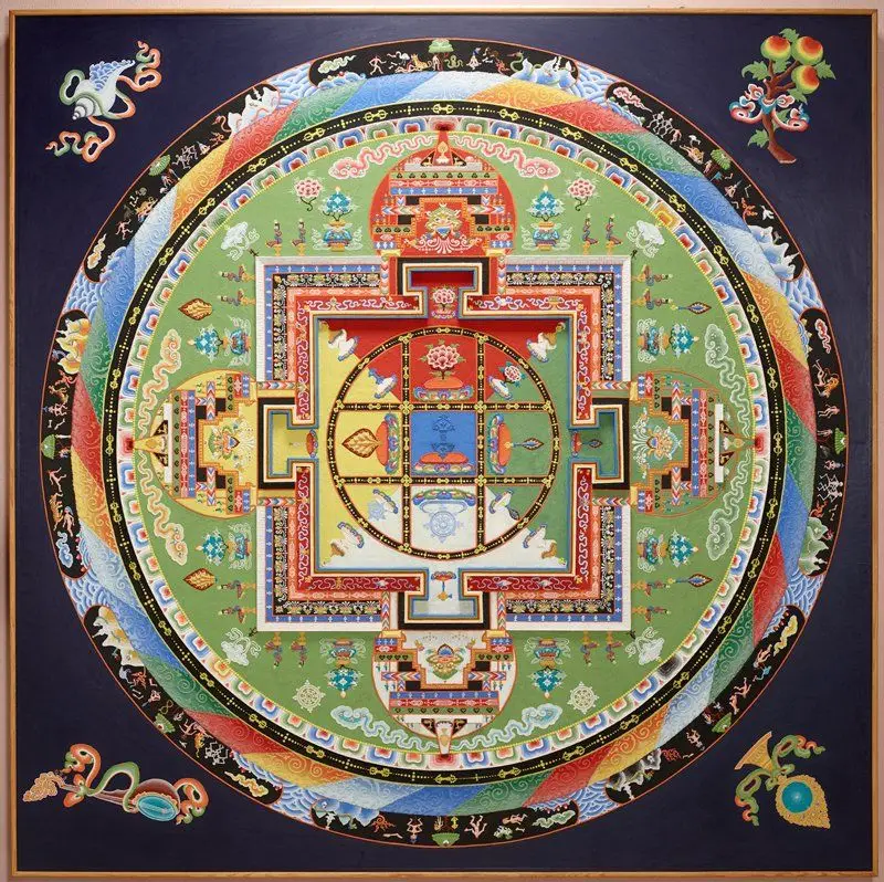 Gshrin Rje Mandala by Monks of the Gyuto Tantric University
