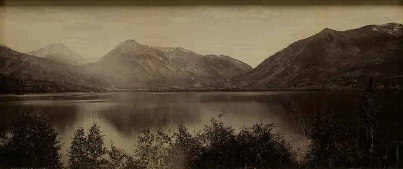 Upper Twin Lake, Colorado by William Henry Jackson
