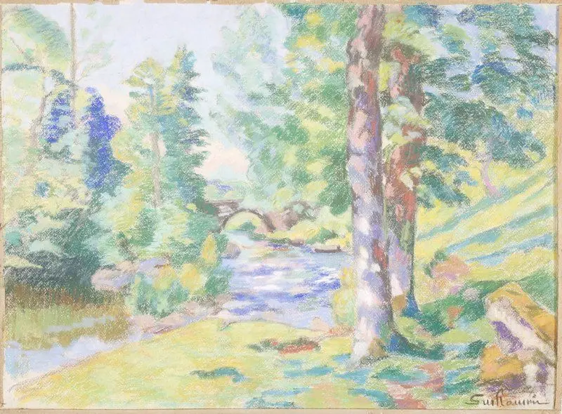 The Valley of the Sedelle by Armand Guillaumin