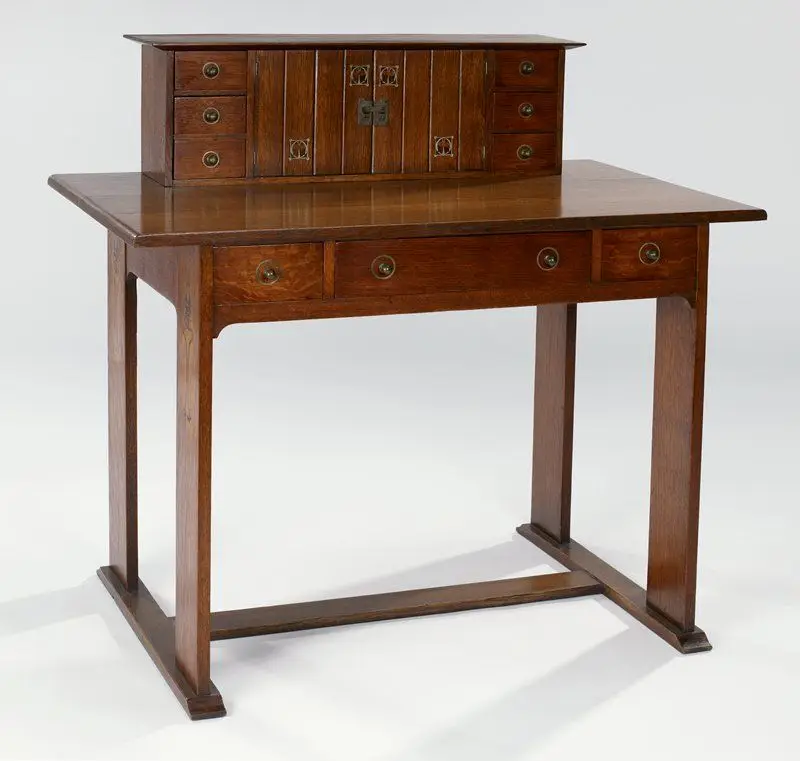 Desk by Manufacturer: Craftsman Workshops of Gustav Stickley